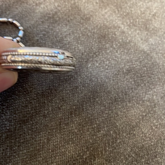 Bucherer Vintage Silver Tone Pendant Watch - Picture 6 of 7